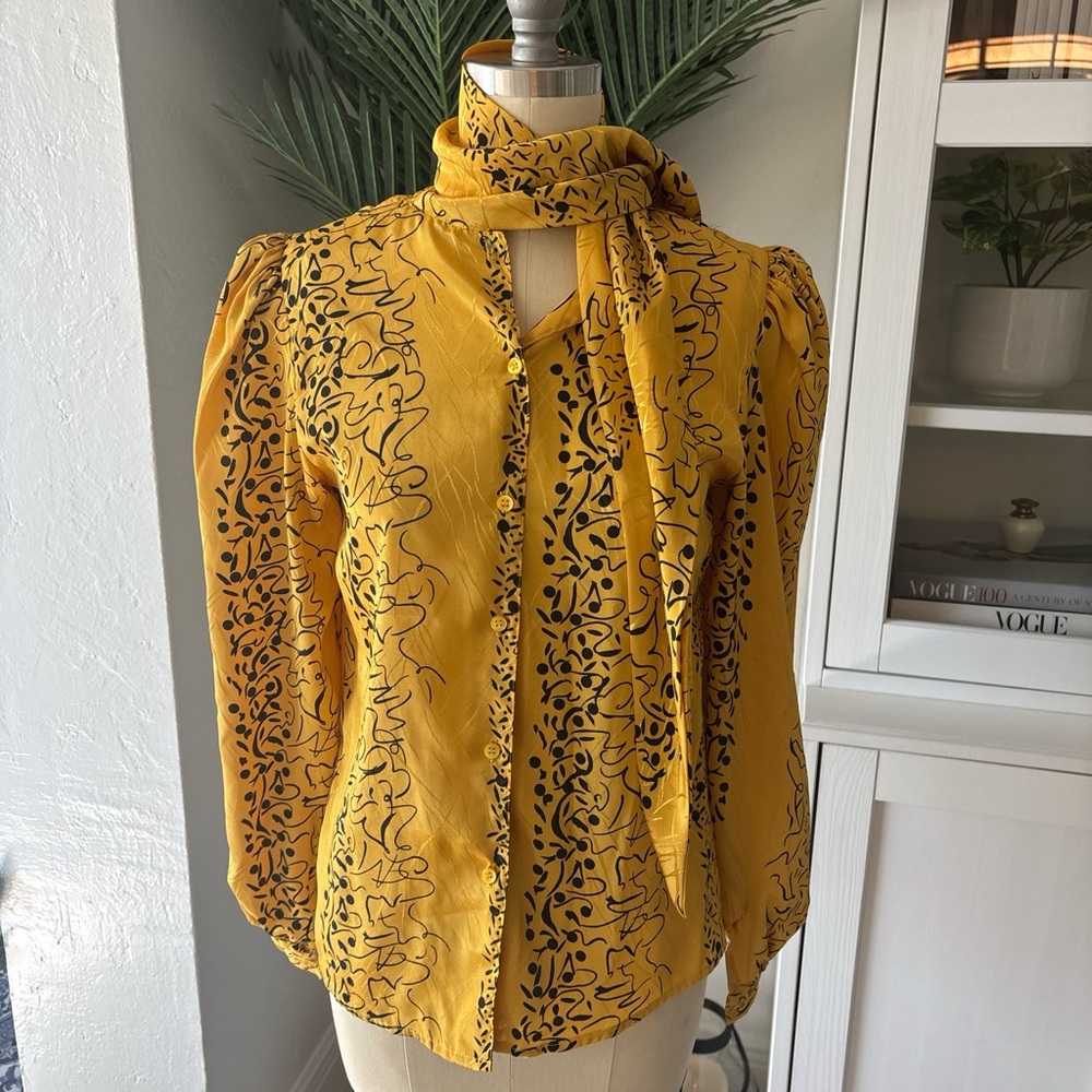 Vintage Silk Blouse